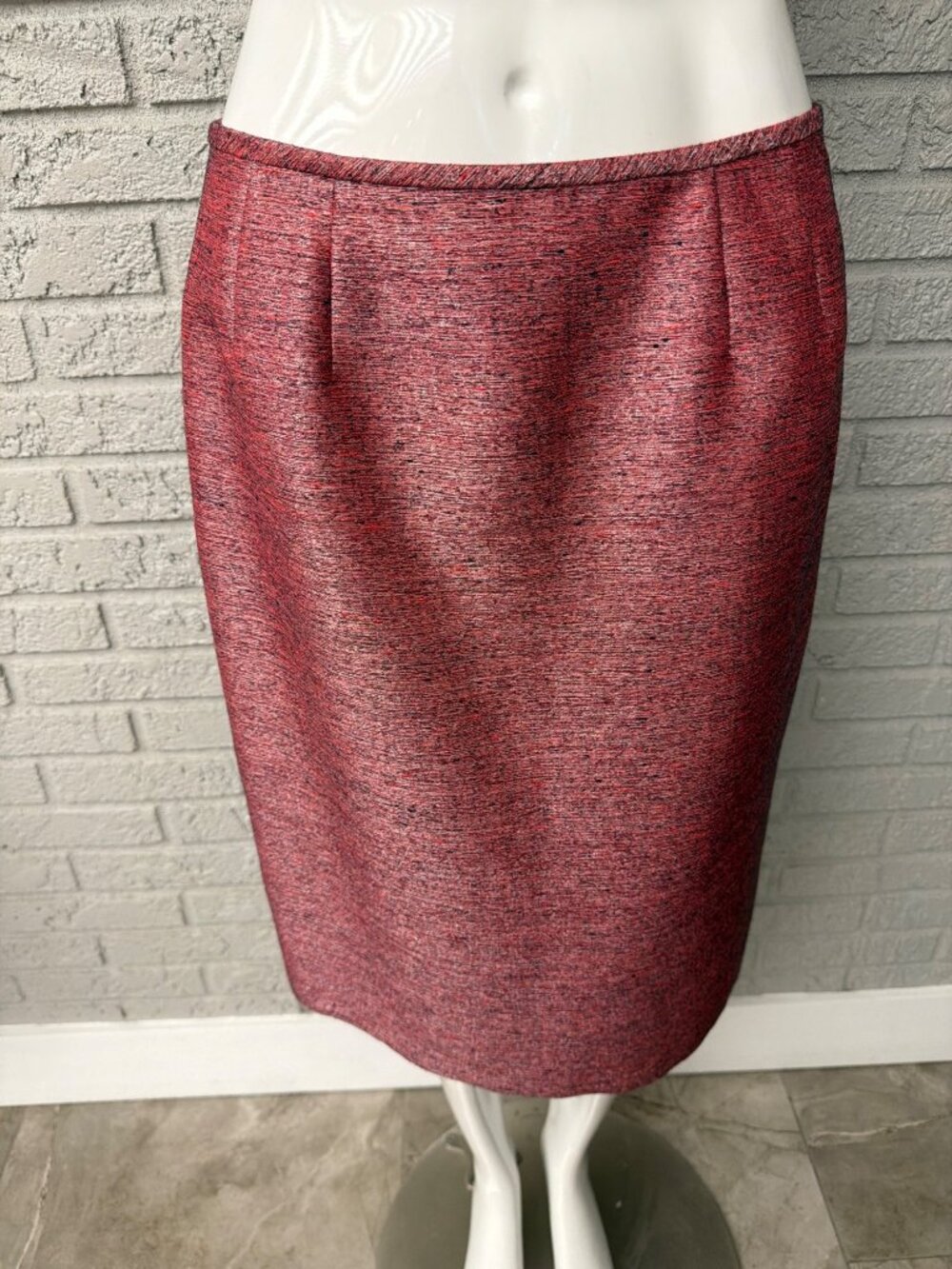 Kasper 2 PCS Textured Blazer & Pencil Skirt Suit Size 8 - Picture 3 of 12
